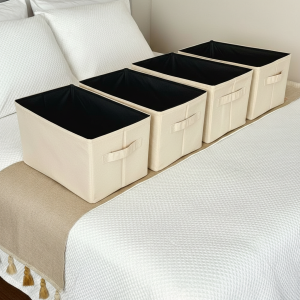 ৪টি মাঝারি সাইজের ফোল্ডেবল বাস্কেট